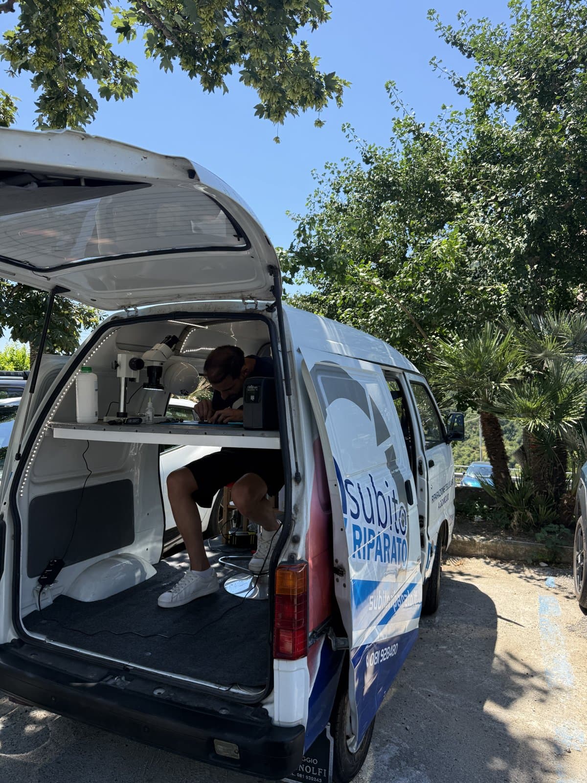 Il laboratorio mobile aperto a Ravello